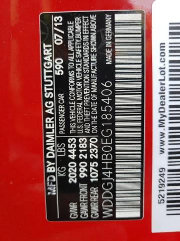 WDDGJ4HB0EG185406 Mercedes-Benz C 250