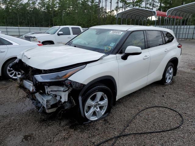 VIN 5TDCZRBH7MS538952 2021 Toyota Highlander, L no.1