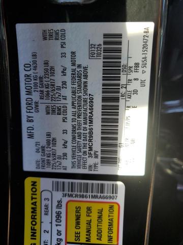 3FMCR9B61MRA66907 Ford Bronco Sport Big Bend