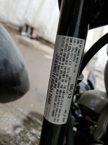 2013 YAMAHA V STAR JYAVN01E4DA017560