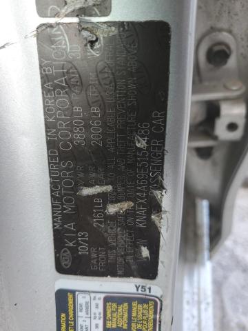 KNAFX4A69E5154486 KIA FORTE LX