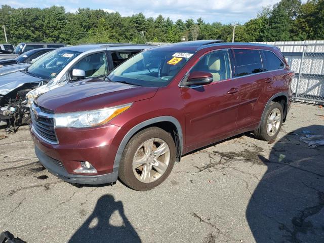 VIN 5TDDKRFH6ES027009 2014 Toyota Highlander, Limited no.1