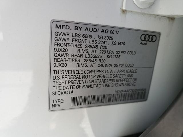 VIN WA1VAAF78JD010504 2018 Audi Q7, Prestige no.13