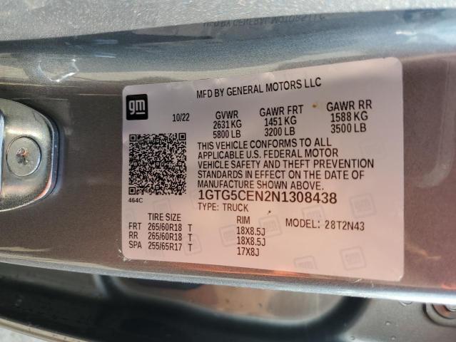 1GTG5CEN2N1308438 GMC Canyon Elevation