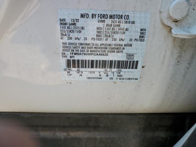 1FMSK7KH0PGA46620 Ford Explorer St-line