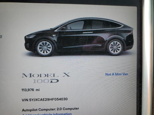 5YJXCAE29HF054030 Tesla MODEL X