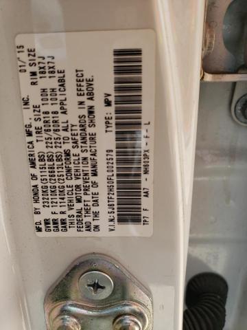 5J6TF2H50FL002579 Honda Crosstour Exl