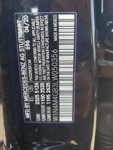 W1N4M4GB3LW050356 Mercedes-Benz GLB 250