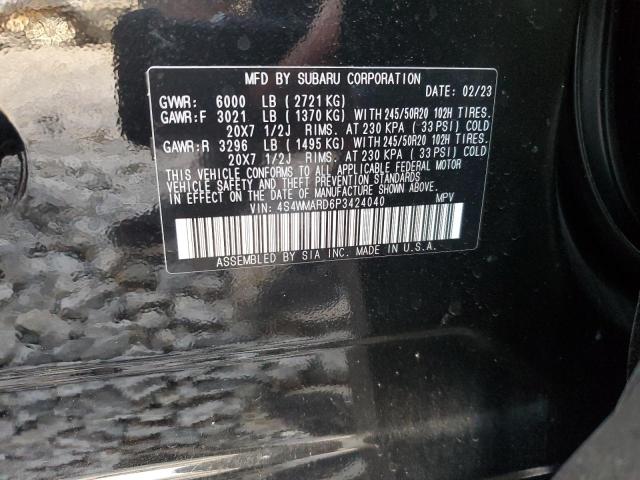 4S4WMARD6P3424040 Subaru Ascent Touring