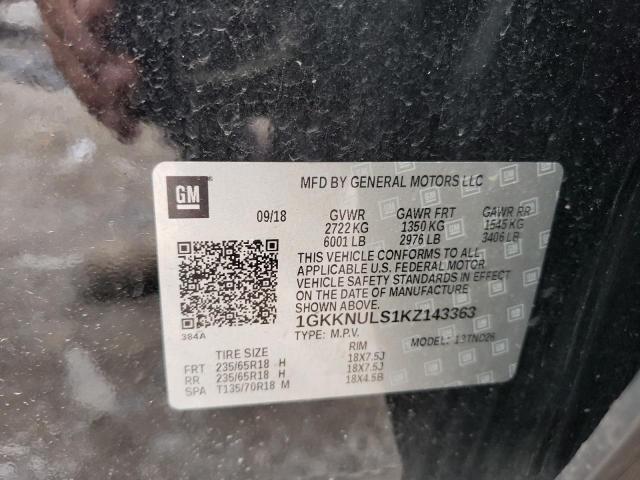 1GKKNULS1KZ143363 GMC Acadia SLT 10