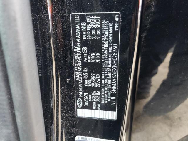 2022 HYUNDAI TUCSON SE - 5NMJA3AEXNH028960