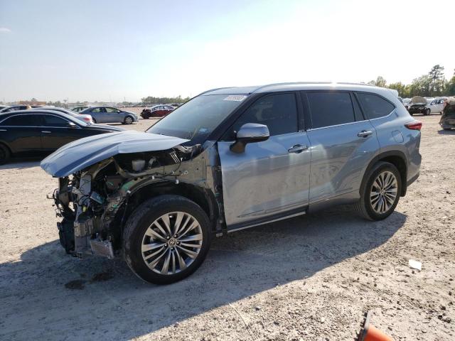 VIN 5TDFZRBH3NS187410 2022 Toyota Highlander, Platinum no.1