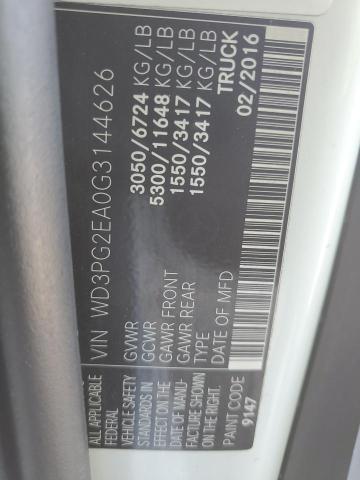 WD3PG2EA0G3144626 Mercedes-Benz Metris