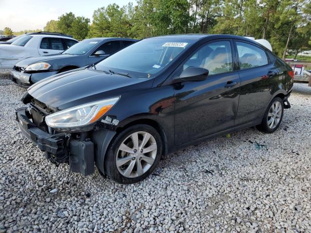 Lot #2397171978 2014 HYUNDAI ACCENT GLS salvage car