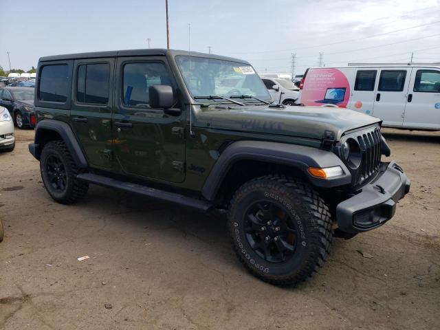  JEEP WRANGLER 2021 Зелений