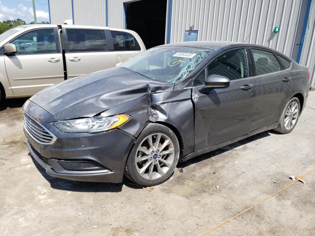 VIN 3FA6P0HD7HR128542 2017 Ford Fusion, SE no.1