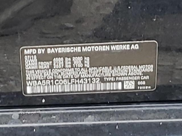 WBA5R1C06LFH43132 BMW 330I