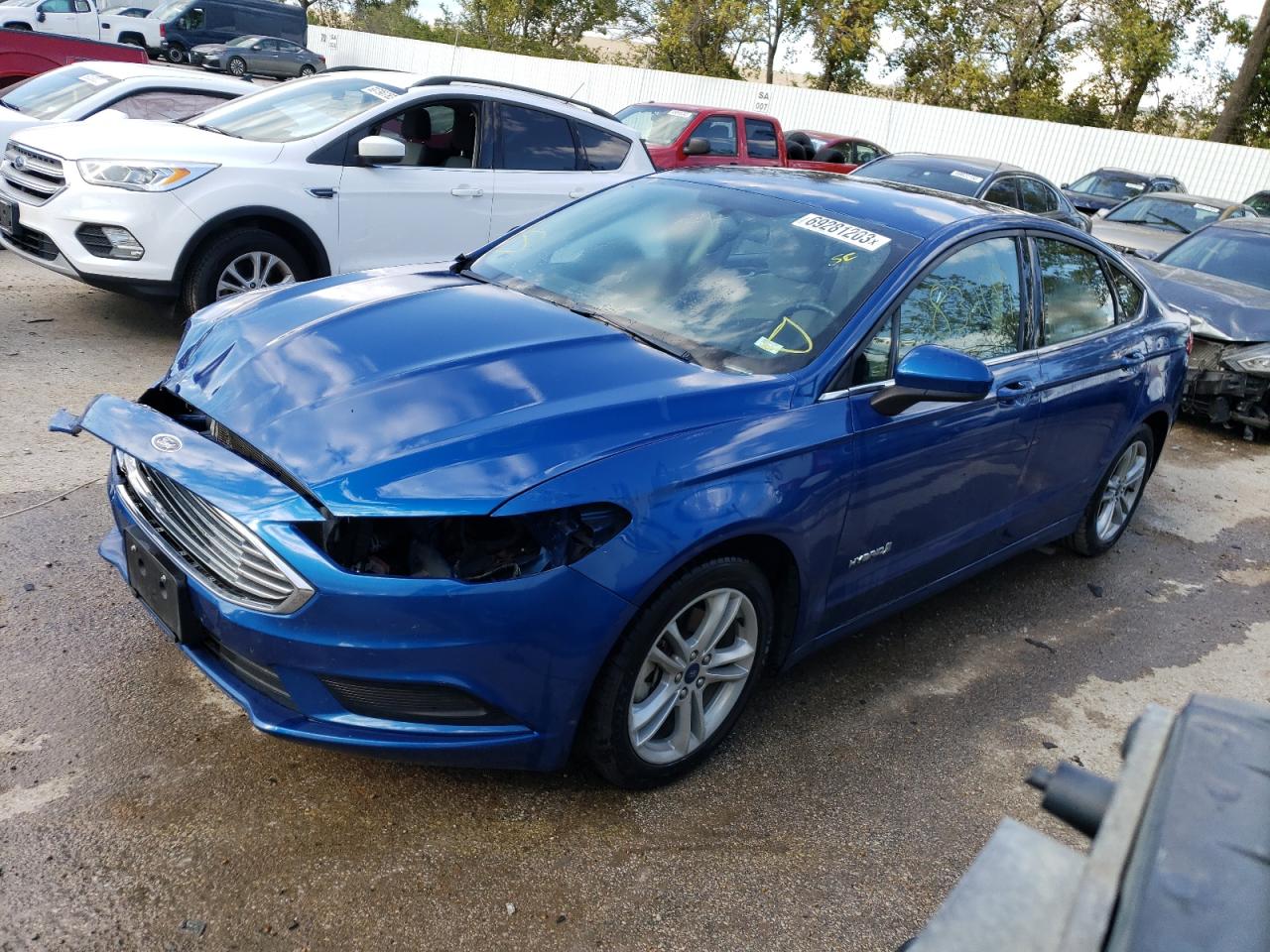 3FA6P0UU8JR245140 FORD FUSION S H 2018