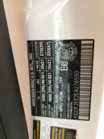 4JGDF2EE2EA276550 Mercedes-Benz Gl 350 Bluetec