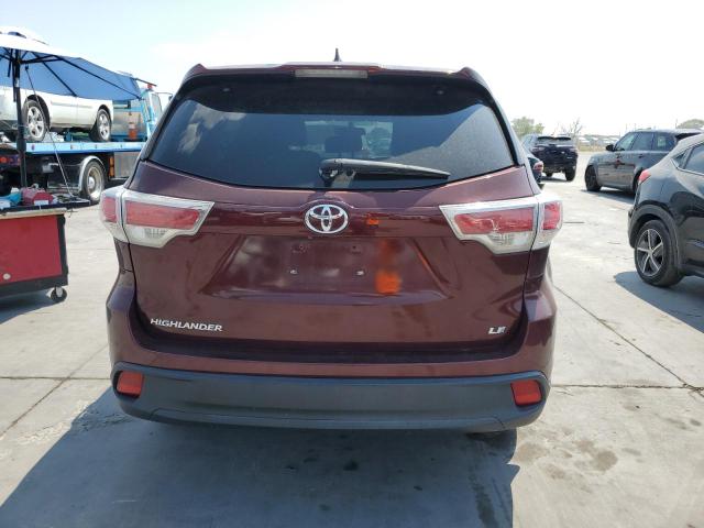 VIN 5TDZKRFH2ES005482 2014 Toyota Highlander, LE no.6