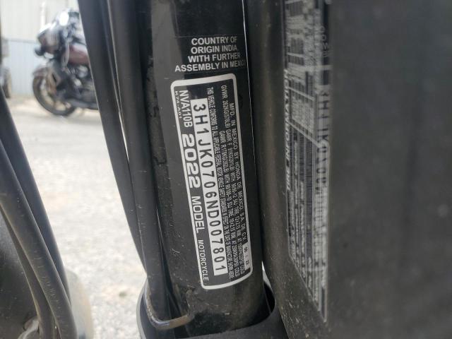 2022 HONDA NVA110 B - 3H1JK0706ND007801