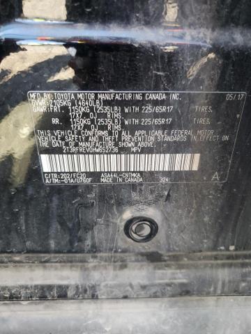 2017 TOYOTA RAV4 XLE - 2T3RFREV0HW652736