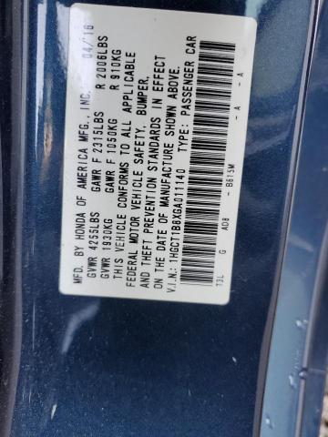 2016 HONDA ACCORD EXL - 1HGCT1B8XGA011140