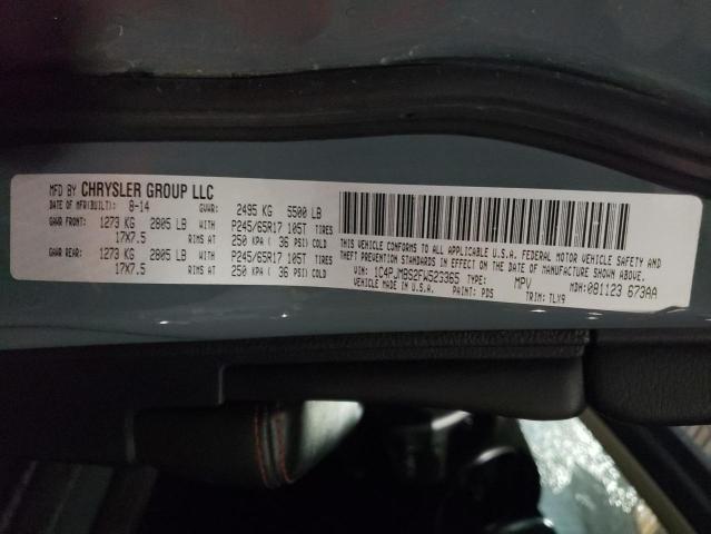 1C4PJMBS2FW523365 Jeep Cherokee Trailhawk