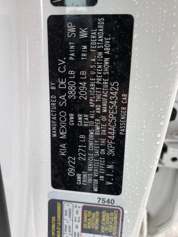 3KPF44AC5PE543425 KIA FORTE GT