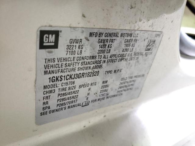 2016 GMC YUKON/DENA 1GKS1CKJ3GR182820