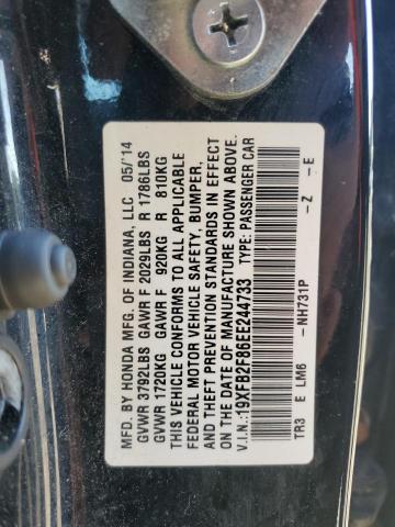 19XFB2F86EE244733 Honda CIVIC EX