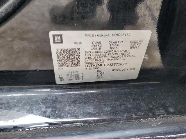 1GTV2MEC2JZ371829 GMC Sierra K1500 Sle