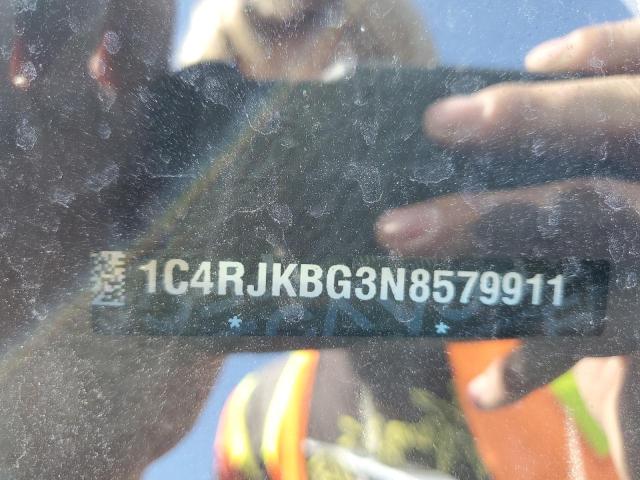 1C4RJKBG3N8579911 Jeep Grand Cherokee L Limited