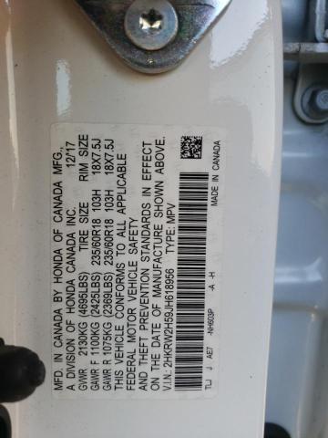 2HKRW2H59JH618956 Honda CR-V EX