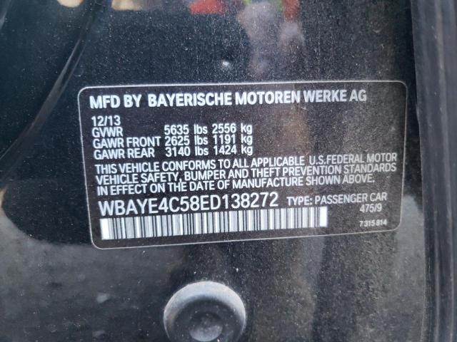 VIN WBAYE4C58ED138272 2014 BMW 7 Series, 740 LI no.12