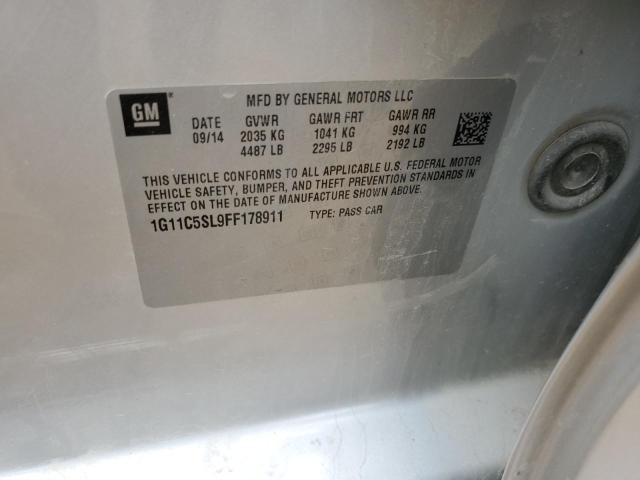 1G11C5SL9FF178911 Chevrolet MALIBU 1LT