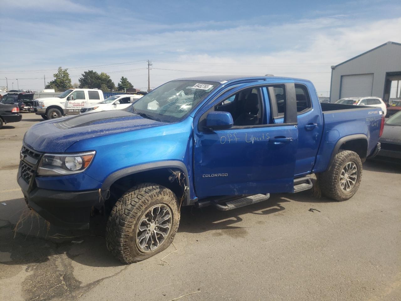 2019 CHEVROLET COLORADO Z  (VIN: 1GCGTEEN7K1281248)