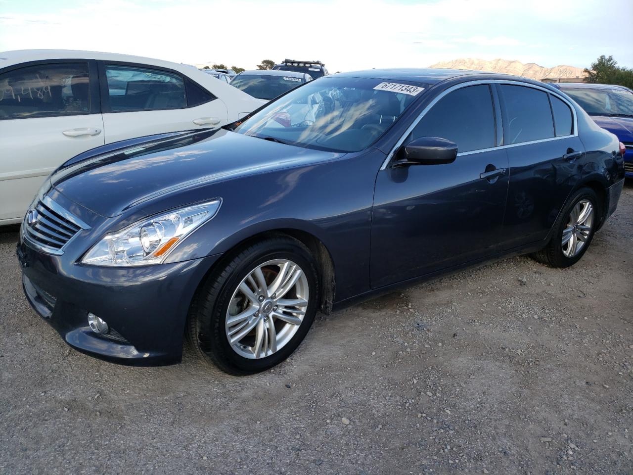 2012 Infiniti G25 Base vin: JN1DV6AP0CM700134