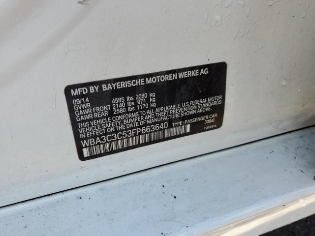 WBA3C3C53FP663640 BMW 320 I Xdrive