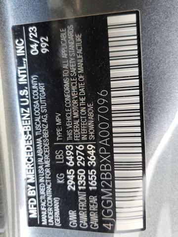 2023 MERCEDES-BENZ EQE SUV 35 - 4JGGM2BBXPA007096