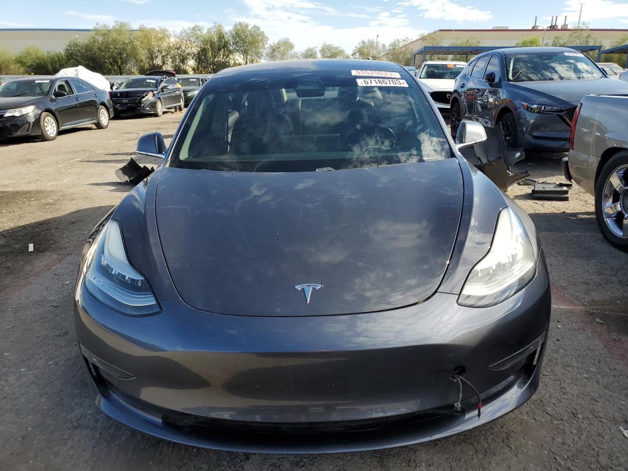 2019 Tesla Model 3 vin: 5YJ3E1EA6KF396400