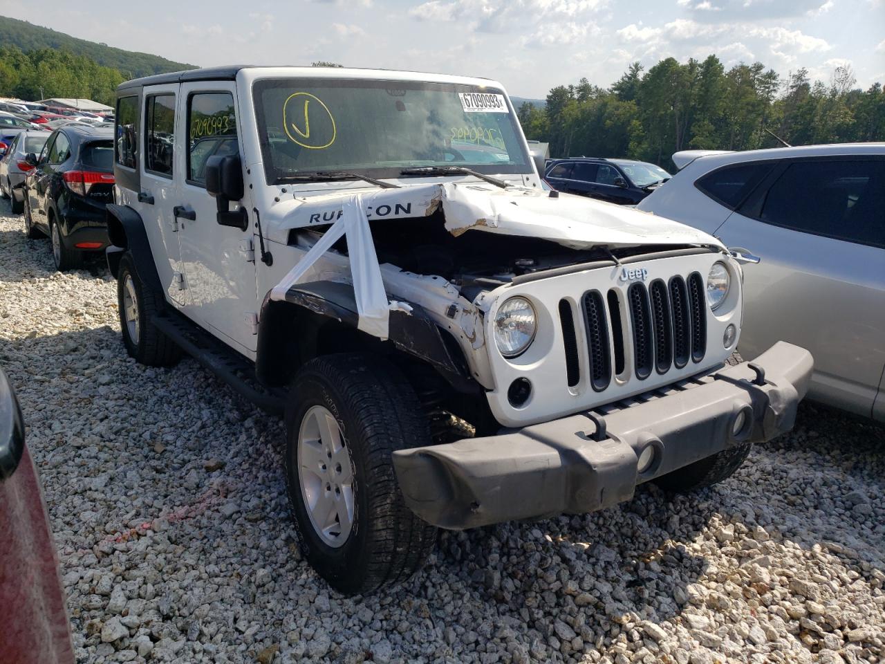 Lot #2179710030 2015 JEEP WRANGLER U