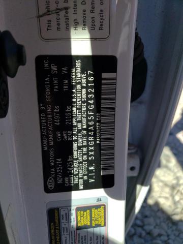5XXGR4A65FG432167 KIA OPTIMA SX