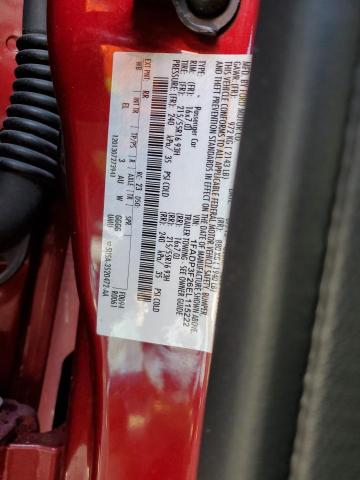 1FADP3F26EL115222 Ford FOCUS SE