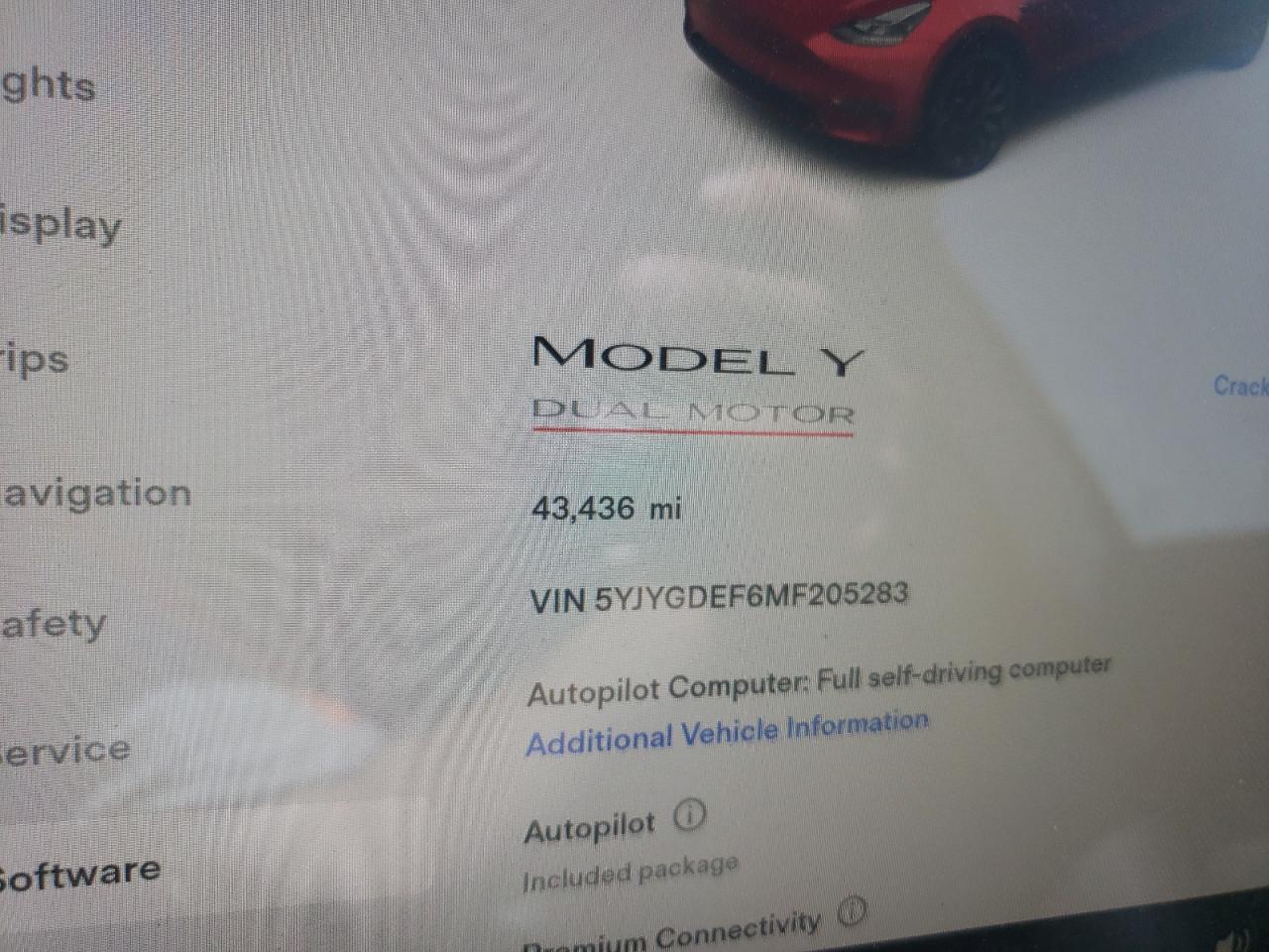 5YJYGDEF6MF205283 Tesla Model Y  9