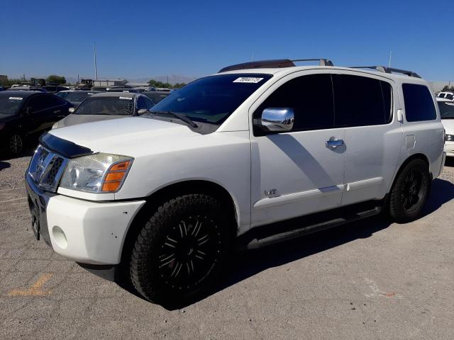 2007 Nissan Armada Se VIN: 5N1BA08A07N709636 Lot: 70044173