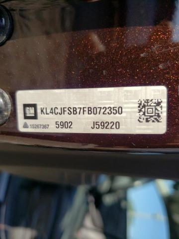 KL4CJFSB7FB072350 2015 BUICK ENCORE, photo no. 13