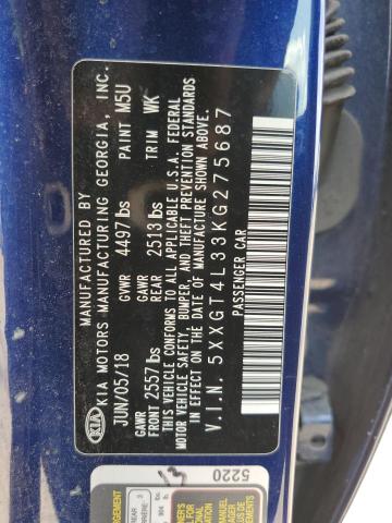 5XXGT4L33KG275687 KIA Optima Lx