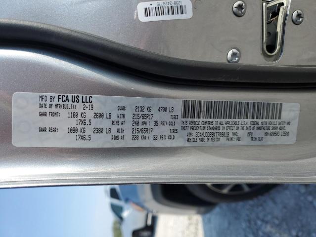 3C4NJDDB9KT709019 Jeep Compass Trailhawk