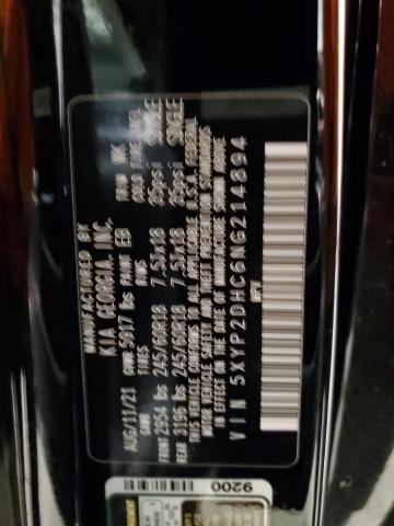 5XYP2DHC6NG214894 KIA Telluride Lx